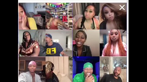 DIVERSE BIRTHDAY PANEL. DRE BABY AND TRINAB EATIN' IT UP LOL
