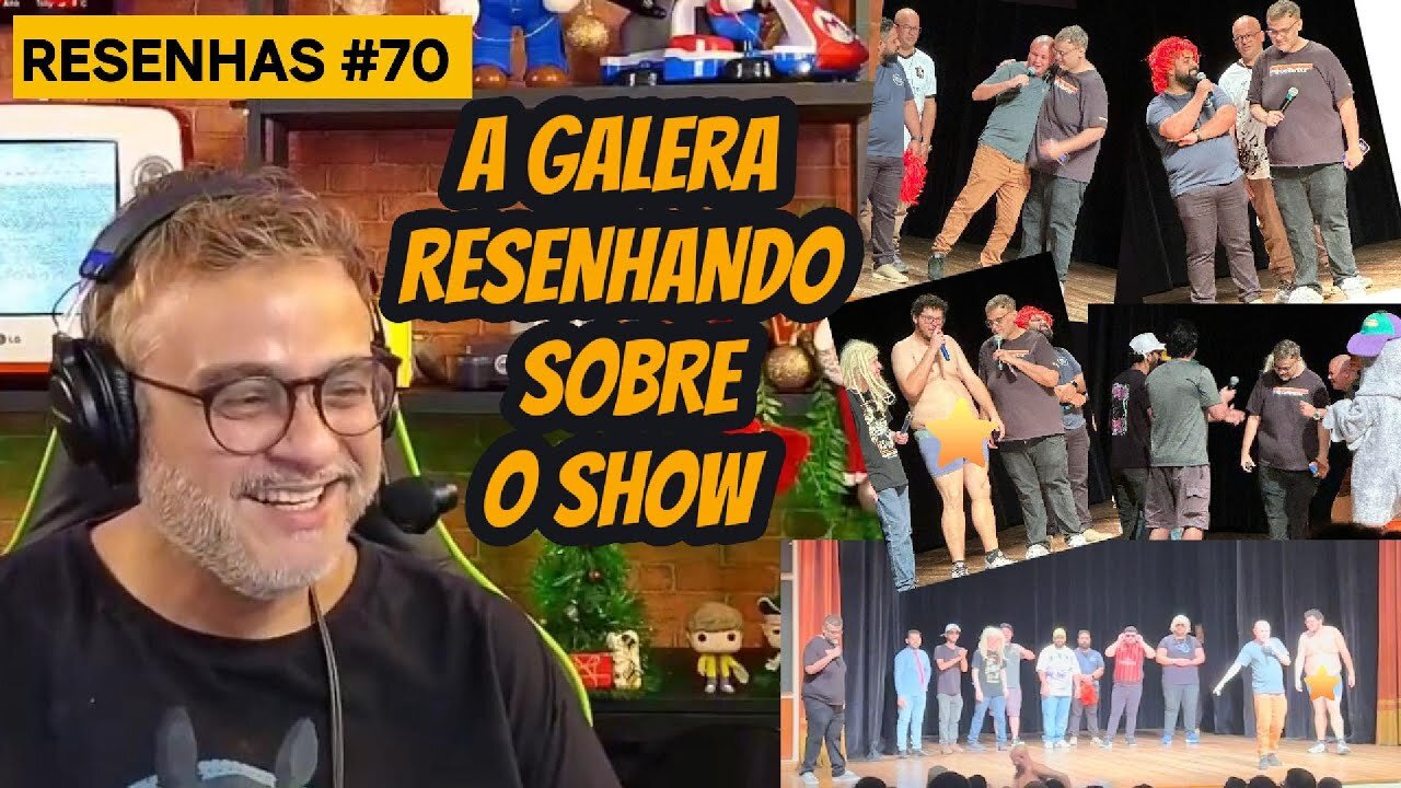 RESENHANDO O SHOW E BASTIDORES (18.11.2024)