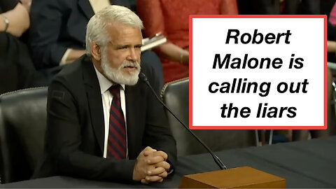 Robert Malone is calling out the liars