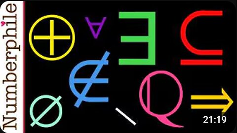 "What Are These Symbols? 🤔🔣 Explore Logic & Set Theory with Numberphile!"