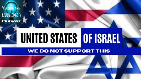 United States of Israel: We Do Not Support This