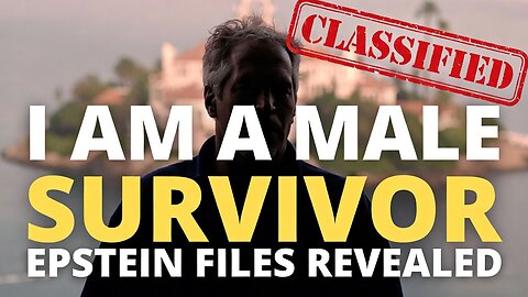 EPSTEIN FILES REVEALED: A Male Survivor Speaks Out | The Media Cover-Up & Powerful Connections