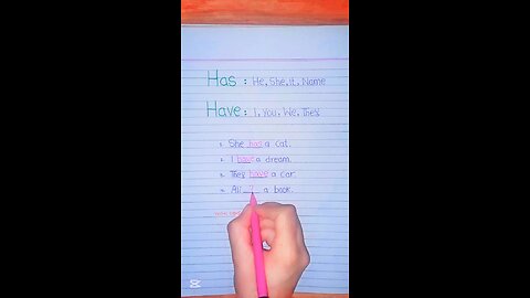 Has vs Have