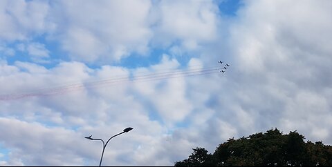 Przelot grupy Żelazny nad Toruniem