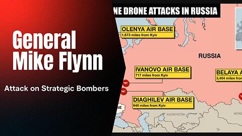 General Mike Flynn - Drone Attacks, Russian-Ukrianian War and What's Next.