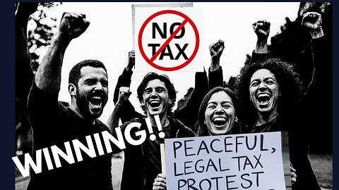 THIS IS HOW WE WIN AGAINST THE TYRANTS! - LEGAL, LAWFUL TAX REVOLT! WITH THE BOWLER HAT FARMER!