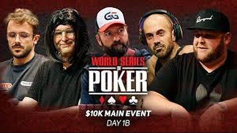 $10,000 Main Event | Day 1B | WSOP 2025 - with Daniel Negreanu, Phil Hellmuth & Phil Ivey!