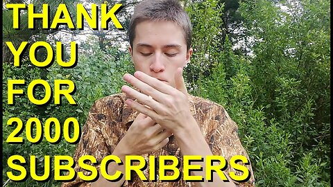 thank you for 2000 subscribers