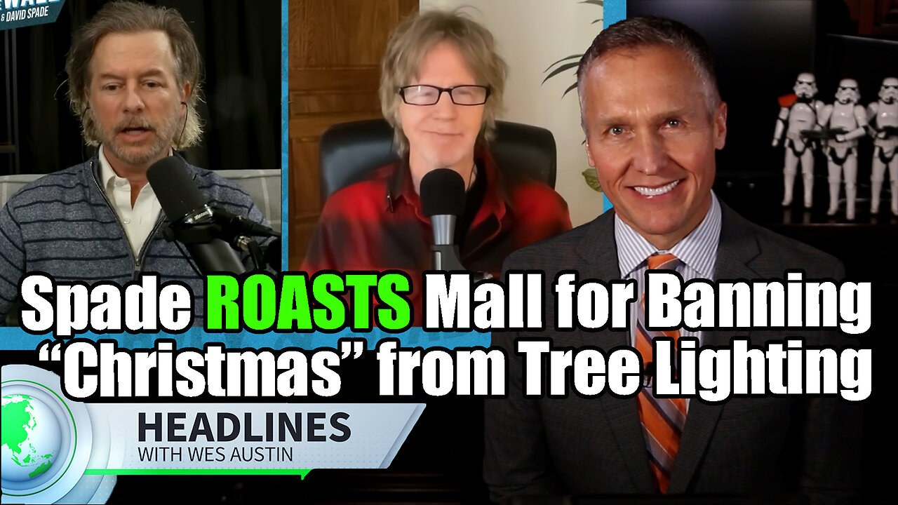 David Spade ROASTS Mall for Banning “Christmas” from Tree Lighting