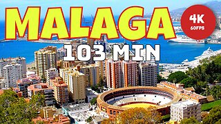 Costa del Sol Malaga — City of Paradise ☀️ Summer Walk 🇪🇸 Spain Walking Tour [4K 60FPS]
