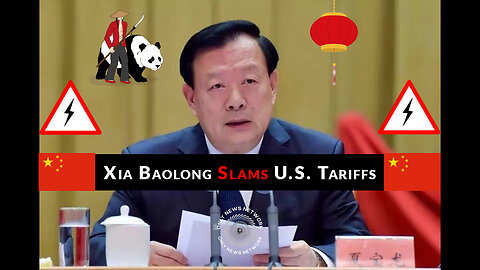 Breaking: Xia Baolong Slams U.S. Tariffs, Warns of Threat to China’s Survival and Trade Stability