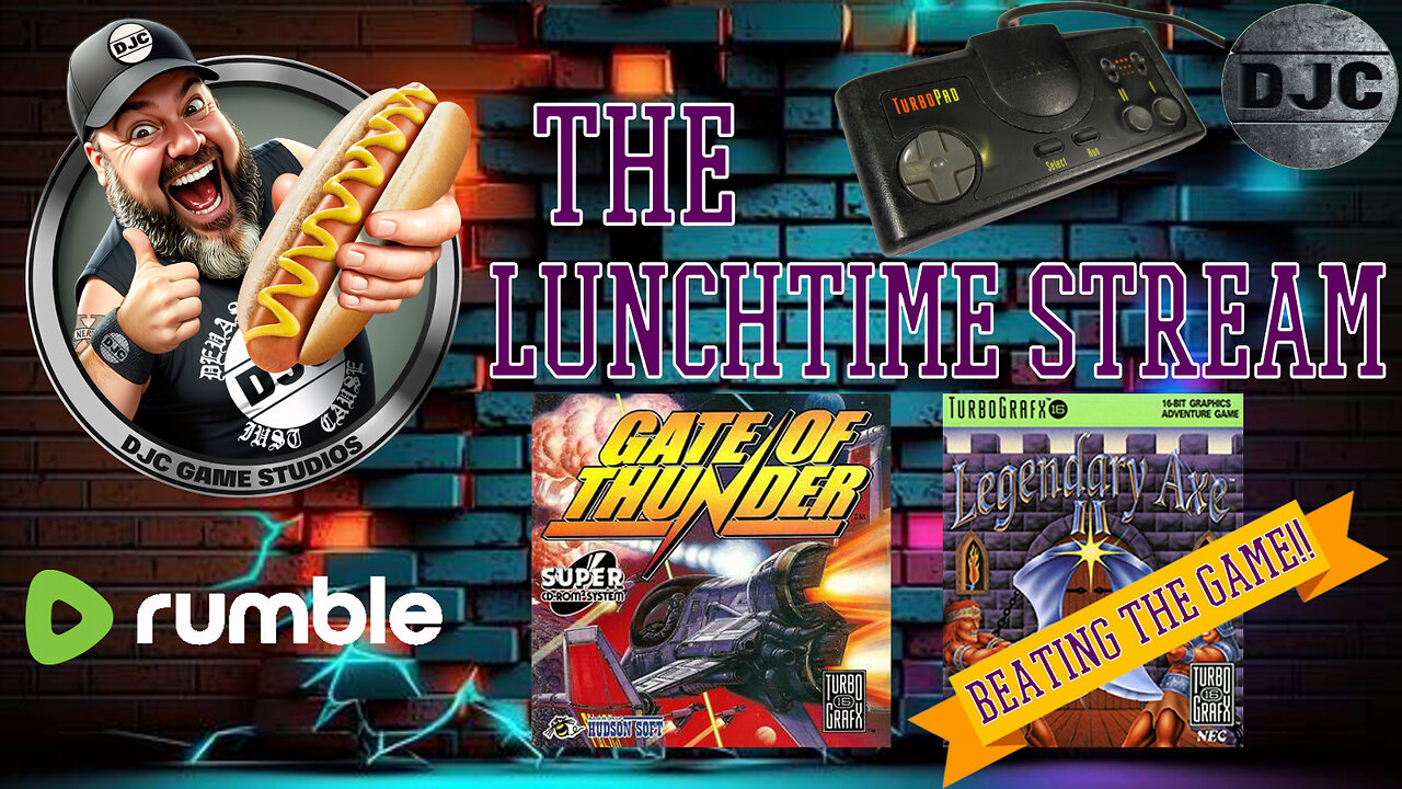 The LuNcHTiMe StReAm - Live Retro Gaming with DJC