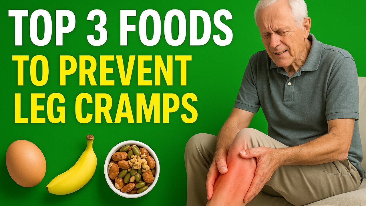 STOP Leg Cramps NATURALLY — 3 FOODS Seniors Must Know About! 💥