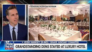 Sen Josh Hawley: Dems Open Contempt For Americans Amazes Me