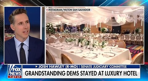 Sen Josh Hawley: Dems Open Contempt For Americans Amazes Me