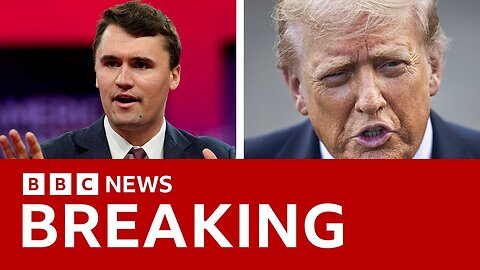 Charlie Kirk shooting suspect is in custody, Donald Trump tells Fox News | BBC News