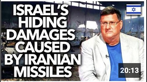 "Israel Conceals Iran's Reprisal Damage; Iran Threatens Nuclear Base Strike: Scott Ritter"