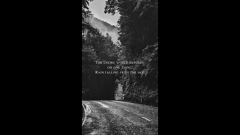 Entire world depends on one thing…