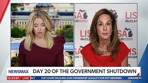 Chairwoman Lisa McClain joins Newsmax to Discuss Government Shutdown