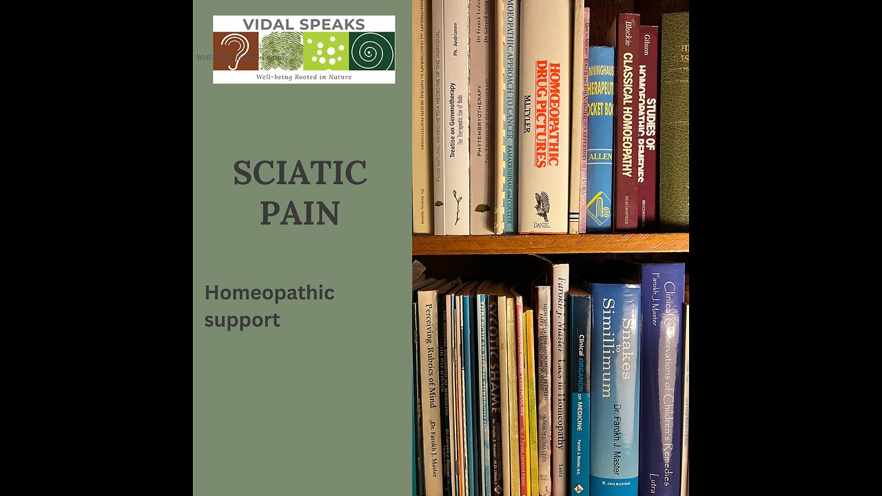 Homeopathic Support for Common Sciatic Pain