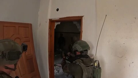 IDF Nahal Brigade in Gaza City.