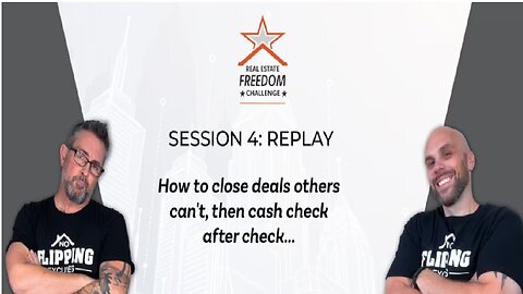 Day4 - Real Estate Freedom Challenge