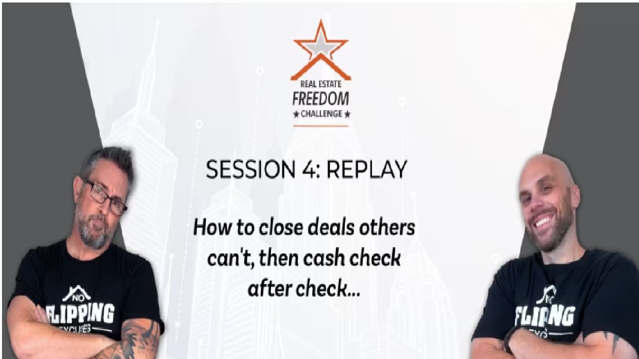 Day4 - Real Estate Freedom Challenge