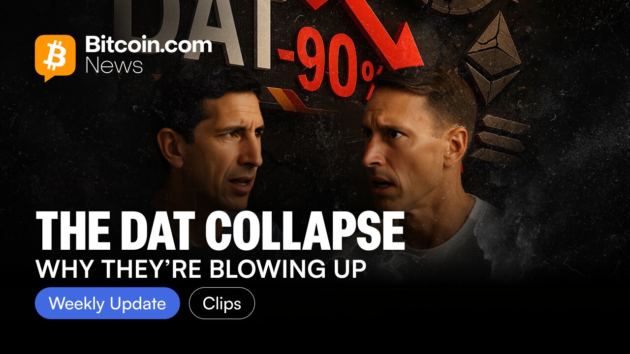DATs Are Crashing: Why Digital Asset Trusts Are Blowing Up