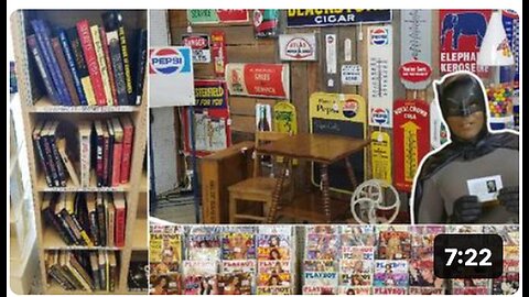 "Exploring a Massive Antique Mall and 'Conspiracy' Section at a Pre-Owned Book_Music Store"