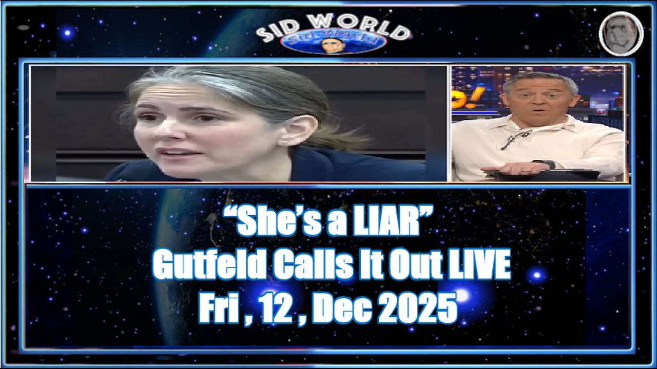 “She’s a LIAR” — Gutfeld Calls It Out LIVE
