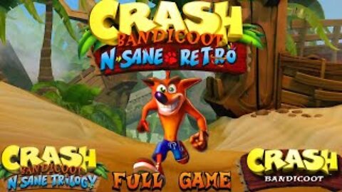 Crash Bandicoot N. Sane Trilogy – 105% Full Walkthrough (All Gems, Relics & Secrets)