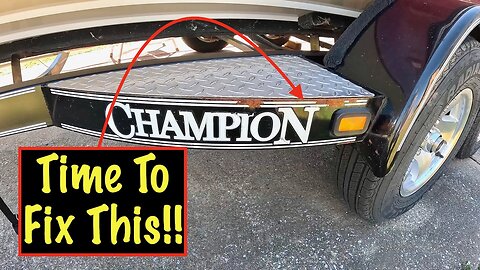 🚤⚡Reviving The Champion: Testing Trolling Batteries & Awesome Port Side Fender Makeover!!