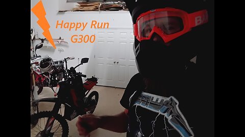 ride and review of the happyrun g300 electric dirtbike/bicycle