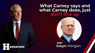 What Carney says and what Carney does, just don't line up