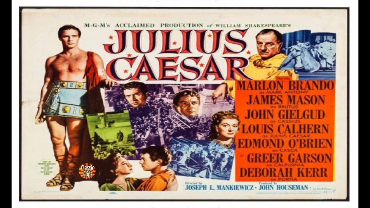 Julius Caesar (Movie Trailer HD) 1953