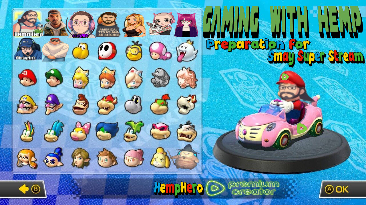 Mario Kart 8 preparation H