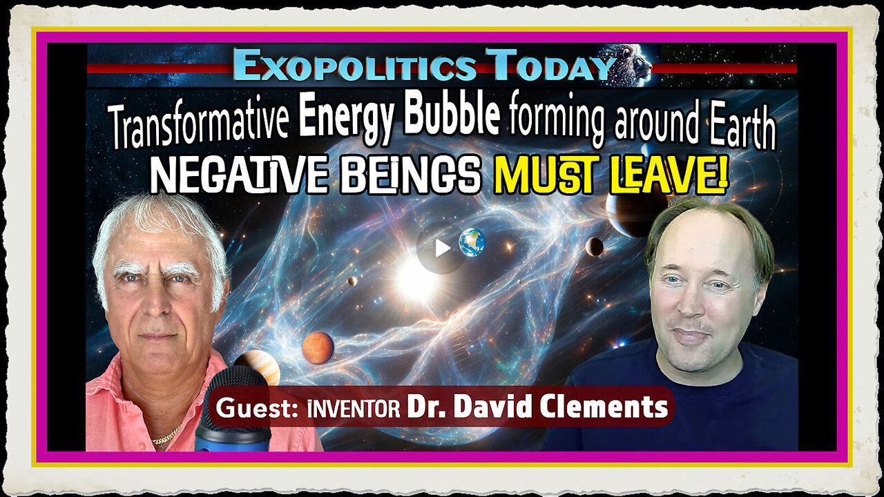 Negative Polarity Entities Forced out of Solar System by Powerful Energy Bubble