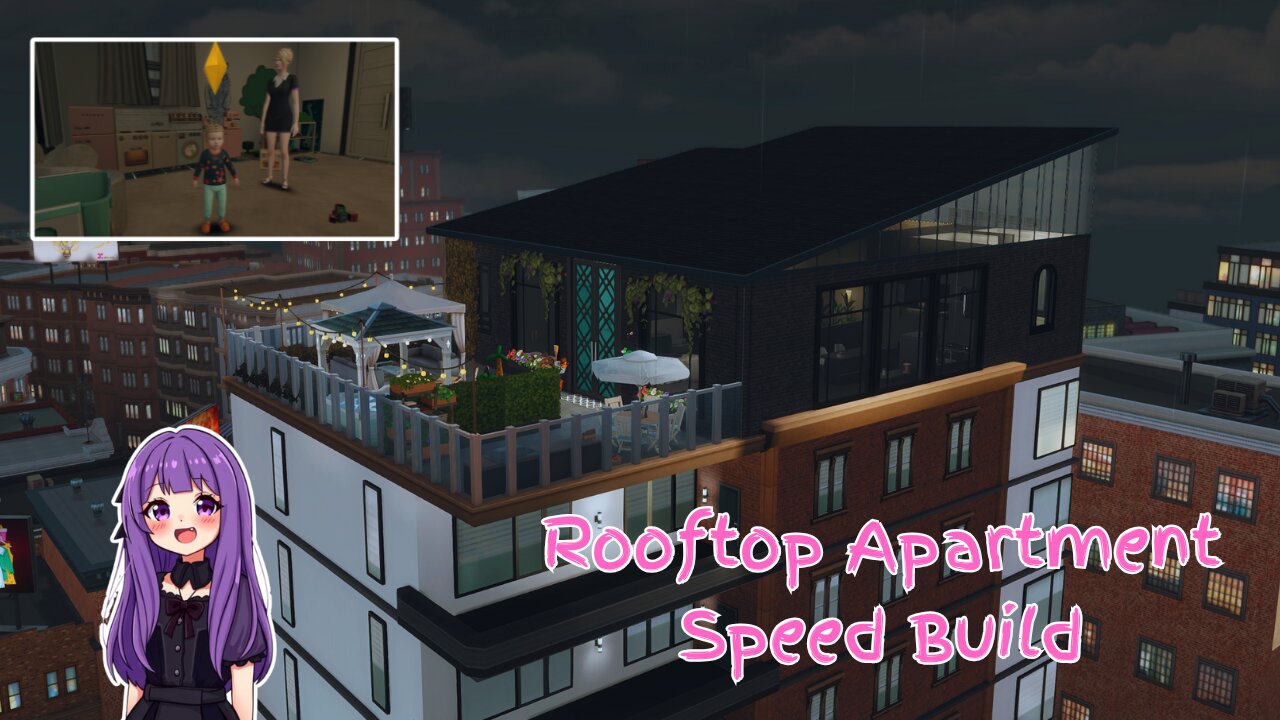 Apartment Build | The Sims 4