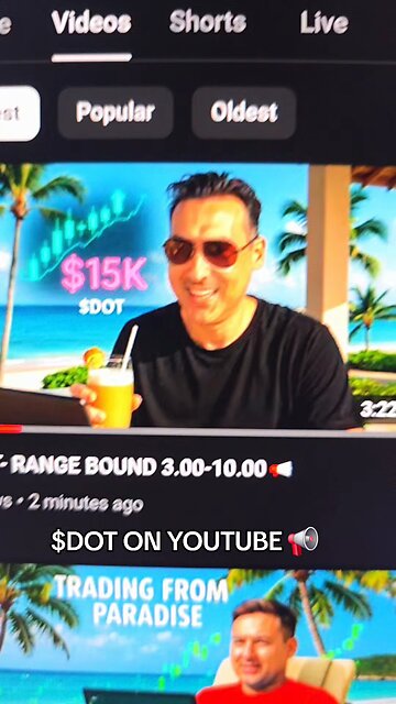 $DOT ON YOUTUBE 📢