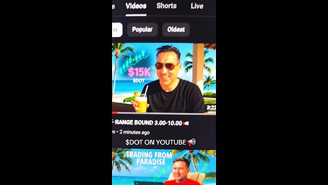 $DOT ON YOUTUBE 📢