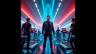 Elon Musk’s AI Smart Gym: Ultimate Futuristic Workout 💪🤖🔥