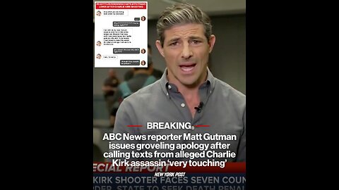 ABC News reporter Matt Gutman issues groveling apology after calling texts