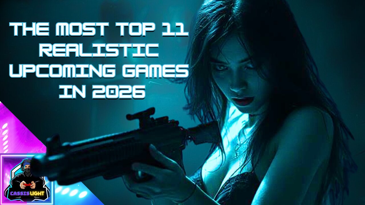 THE MOST TOP 11 GRAPHICALLY REALISTIC UPCOMING GAMES RELEASING IN 2026