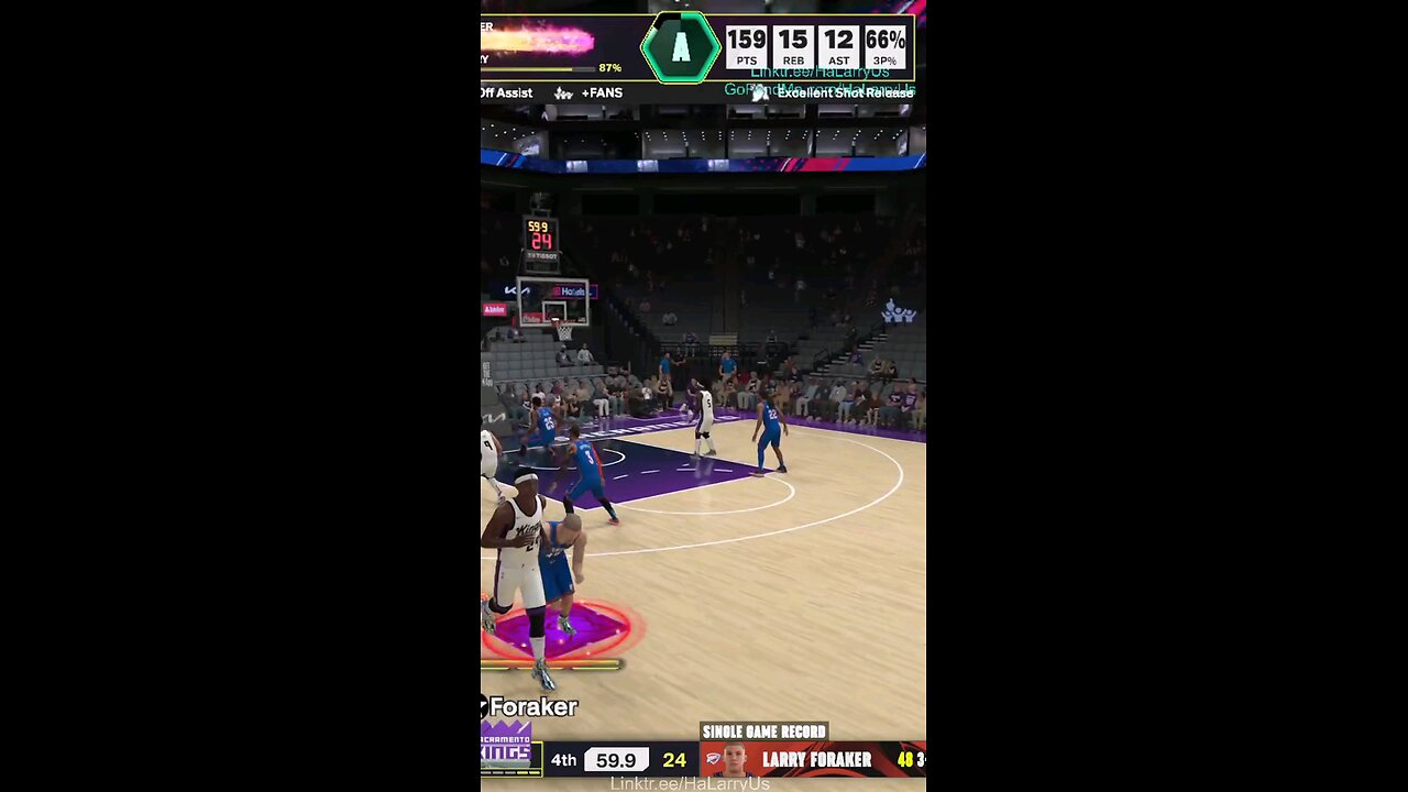 159 Point Triple Double #mycareer #nba2k #mycareer2k #nba2k25 #2k25 #2k