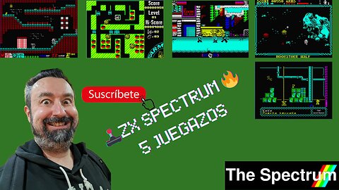 🕹️ ¡Pruebo 5 JUEGOS Homebrew en The ZX Spectrum! 🎮