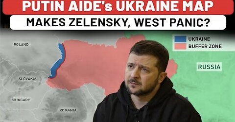 Putin Aide Shows New Ukraine Map, Makes Zelensky, West Panic Amid Russia's Biggest Attack Yet