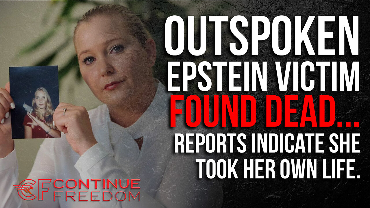 Epstein Victim FOUND DEAD, Apparently She TOOK HER OWN LIFE