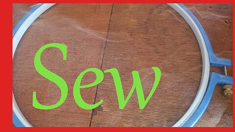 Sew Saturday Art Stitching || Stitch & B*