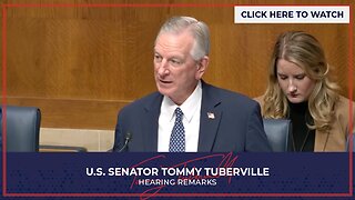 Senator Tuberville's Opening Statement from HELP Subcommittee Hearing on Workforce Development