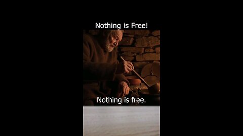 nothing is free